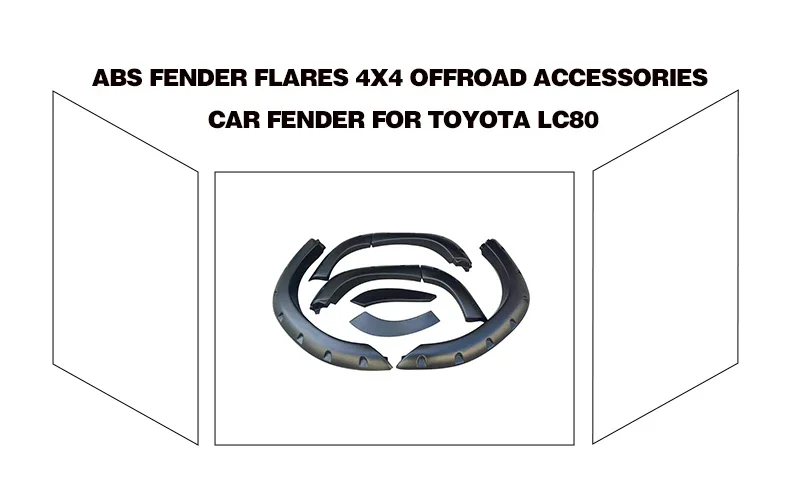 Car Wheel Arch 4x4 Offroad Decoration Accessories For Ford Everest Fender Flares