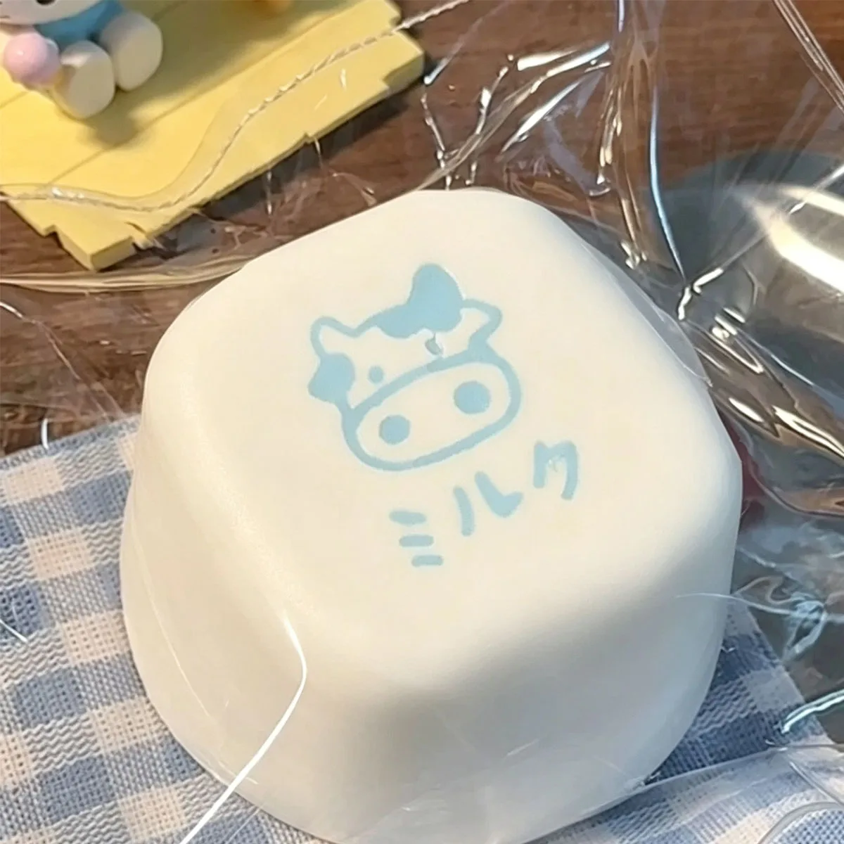 2026  handmade Squishy with BUTTER texture - Banana bear shaped to relieve stress - Food grade silicone