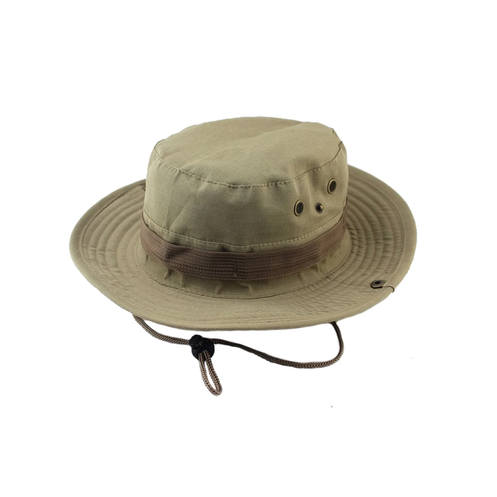 New Bucket Hats Outdoor Jungle Military Camouflage Bob Camo Bonnie Hat Fishing Camping Barbecue Cotton Mountain Climbing Hat