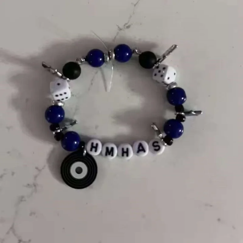 Handmade bead bracelet inspired by Billie Eilish