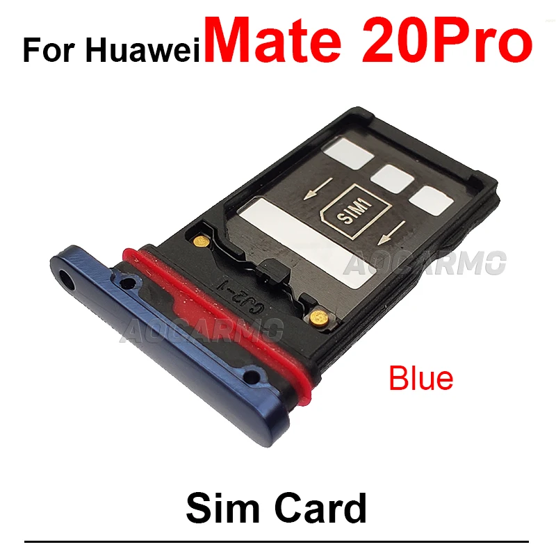 For Huawei Mate 20X 20 Pro 20Pro SIM Card Socket Slot Sim Tray