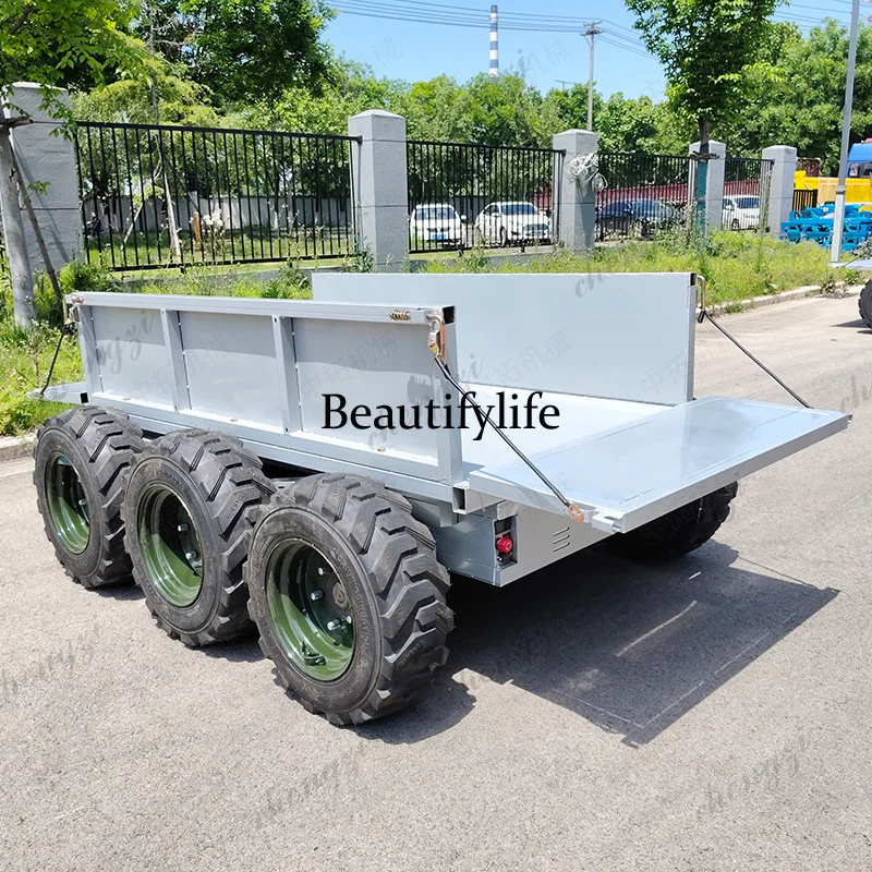 A81 Remote Control Electric Transporter Multifunctional Dump Truck Small Four-Wheel All-Terrain Dumper