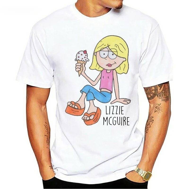 Duff T Shirt Lizzie Mcguire T-Shirt 6xl Beach Tee Shirt Funny Printed 100 Cotton Male Short Sleeves Tshirt