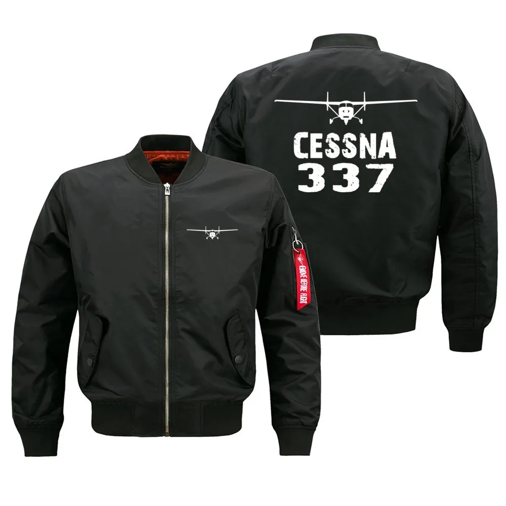 

New Aviator Cessna 337 Pilots Ma1 Bomber Jackets for Men Spring Autumn Winter Man Jackets Coats