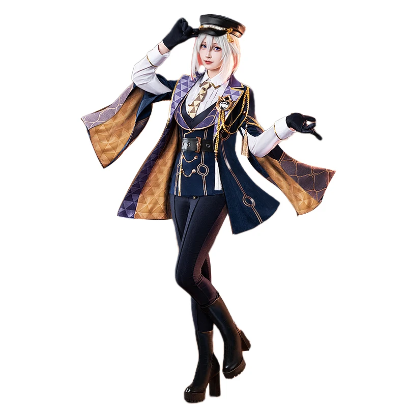 Irelia H Store Honkai: Star Rail Topaz Cosplay Costume Game Topaz & Numby Uniform Suit Female Halloween Costumes image 6