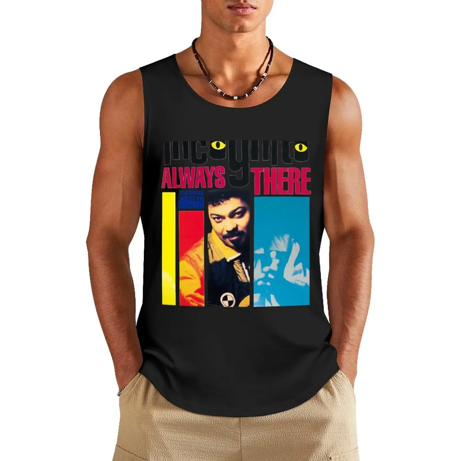 

Incognito - Always There Tank Top Men's t shirt Sleeveless top Vest for boy Men's sleeveless t-shirt