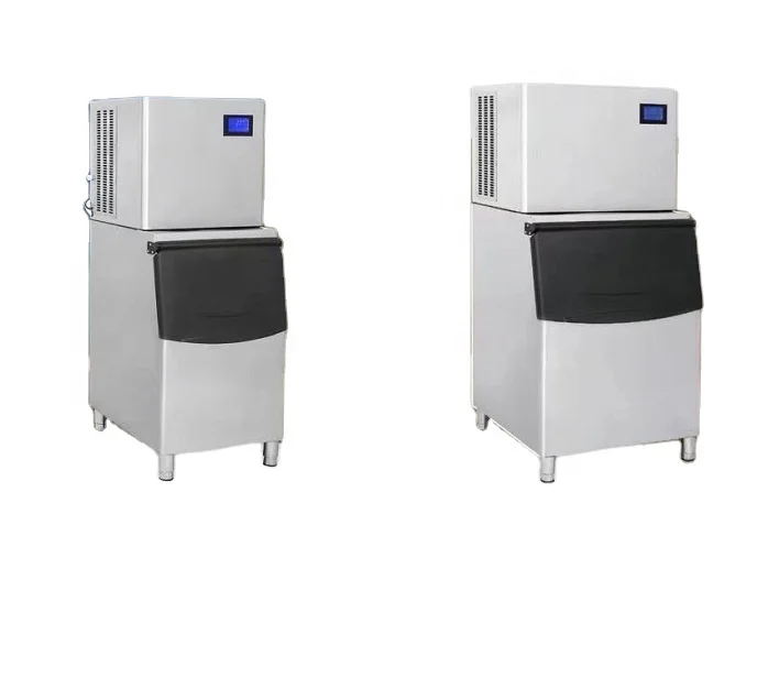 

Commercial Large Capacity Stainless Steel Ice Making Machine Commercial Cube Maker