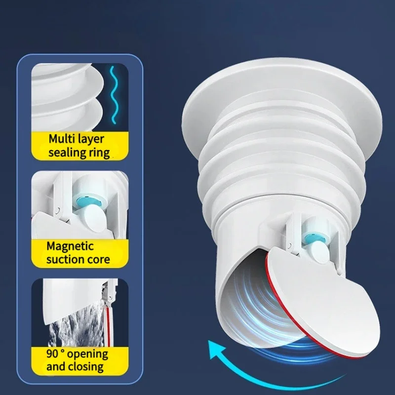 Floor Deodorizing Bathroom Accessories Core Drain Trap Water Pipe Plug Anti-blocking Kitchen Sink Drain Filter Shower Drains