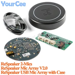 Seeed ReSpeaker Mic Array V2.0 Far-field Microphone Array Intelligent Speech Recognition Development Board ReSpeaker 2-Mics