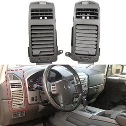 Center Dashboard Air Vent Outlet For Nissan Titan Armada 2004 2005 2006 AC Conditioning Vent Grille Trim Panel Replacement Kit