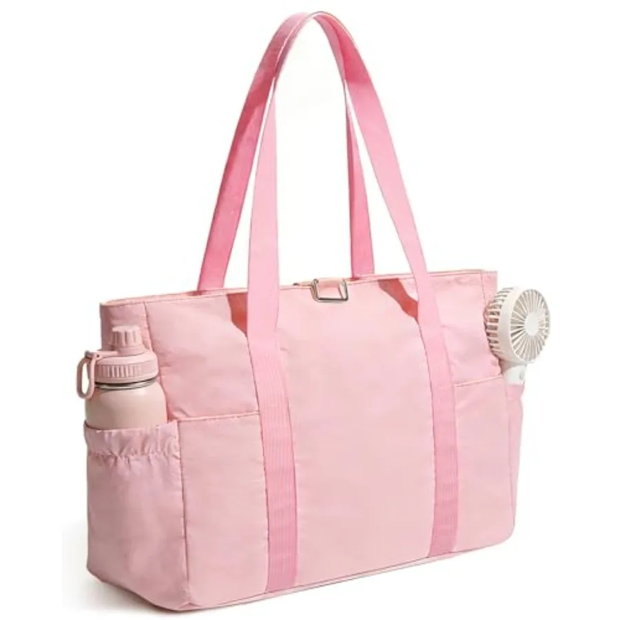 

Tote Bag for Women, 26L Capacity Travel Purses Work Bag, Small Zipper Tote Bag for Travel Nurse Gym Teacher