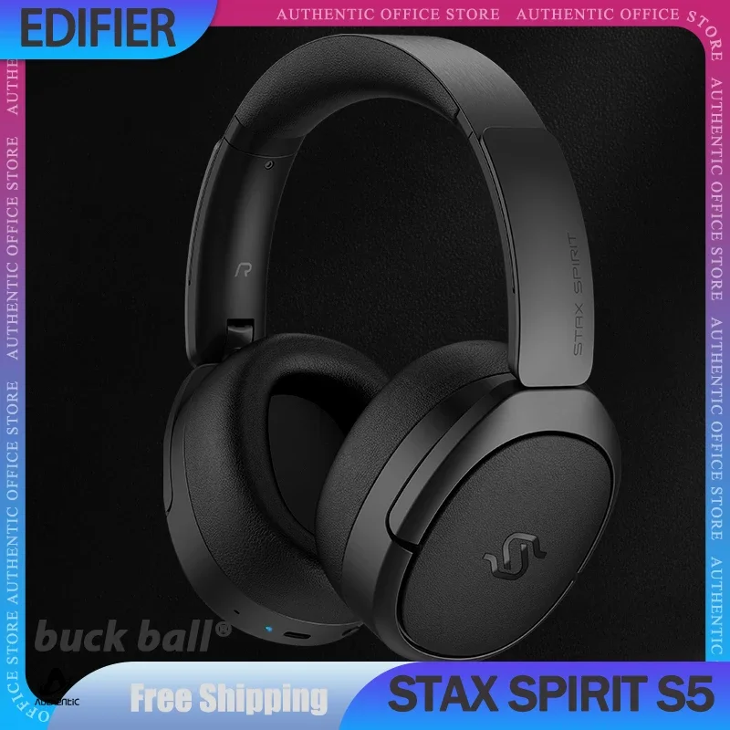 

Игровые наушники E difier Stax Spirit S5, Беспроводная Bluetooth-гарнитура, водонепроницаемые легкие Игровые наушники с низкой задержкой, подарки для мальчиков