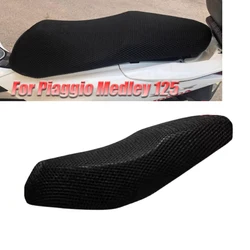 For Piaggio Medley 125 Medley125 Motorcycle 3D Breathable Protecting Cushion Seat Cover Nylon Fabric Saddle Seat Cover