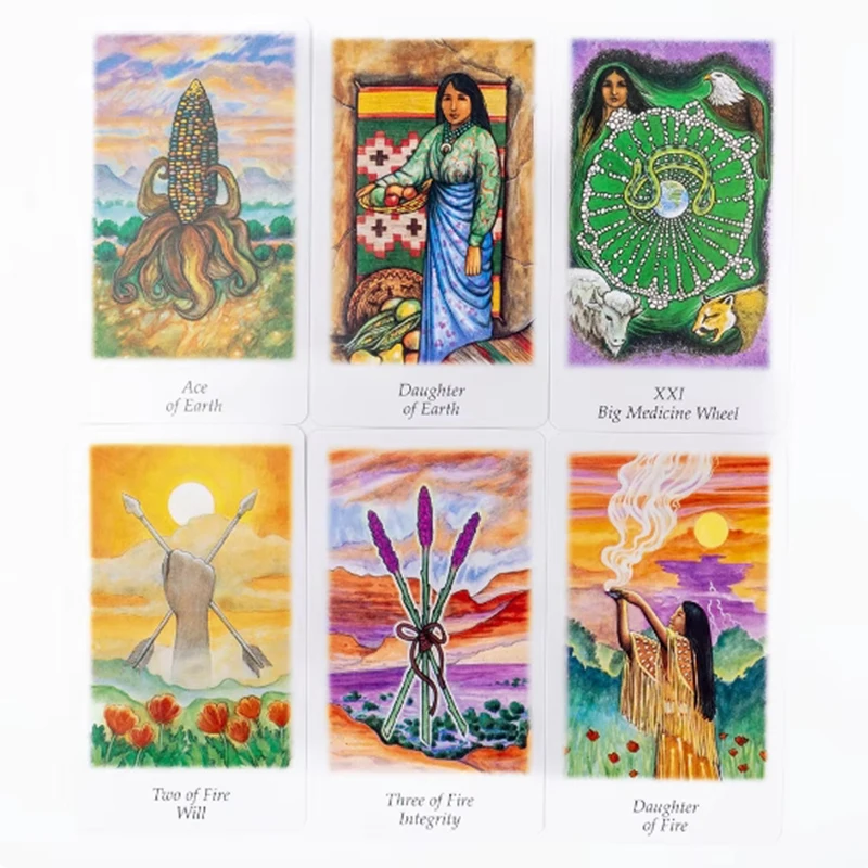 Vision Quest Tarot Deck Cards For Family Party High Quality Fortune Telling Divination Tarot Deck 78 Cards Deck