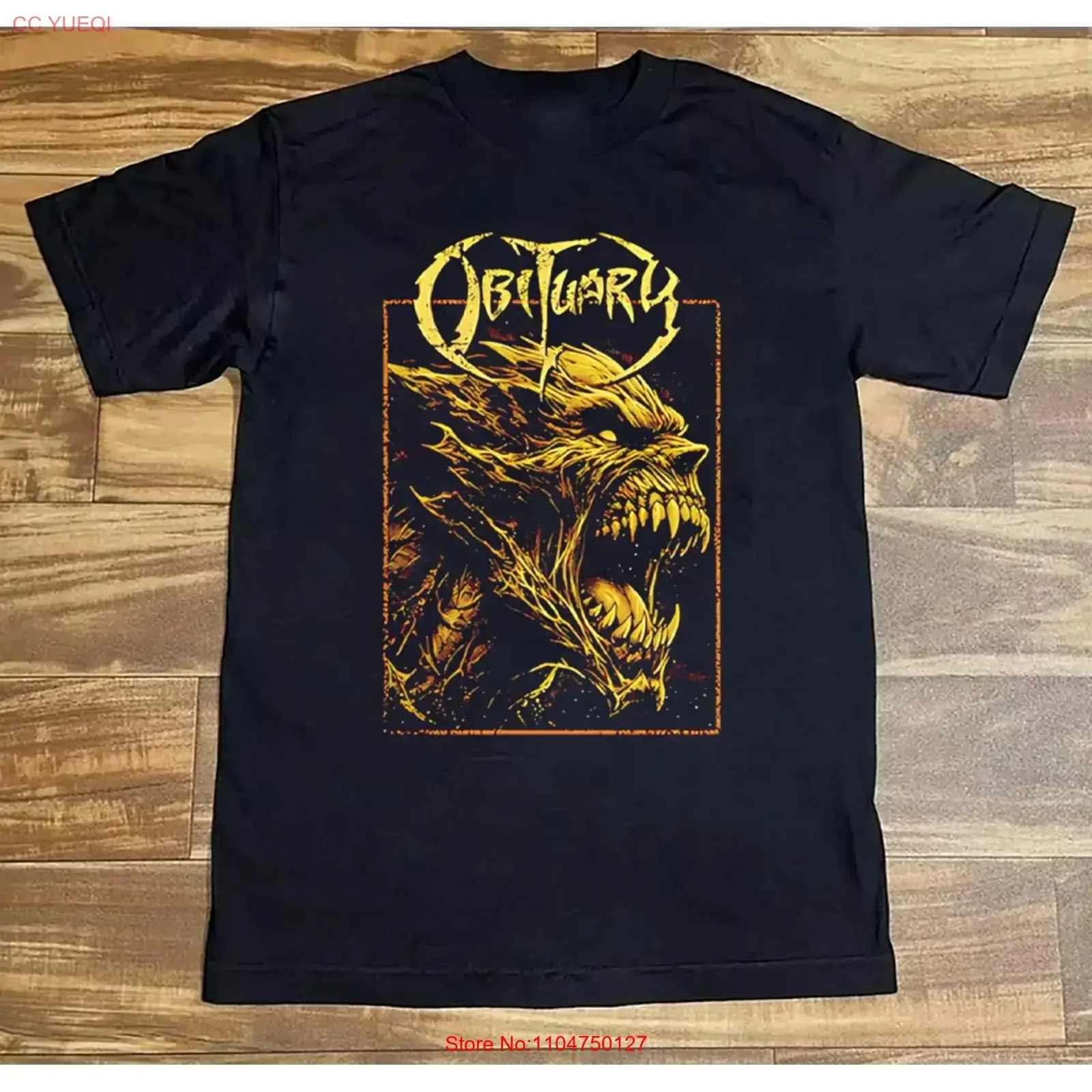 Obituary Torn Apart 2025  Black All Size T Shirt AR1230 vintage Washed Casual Comfortable designer clothes graphic Stretched