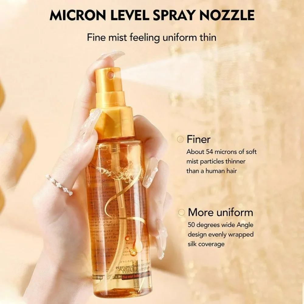 رذاذ الزيوت العطرية للعناية بالشعر، مغذي وإصلاح، لمسة نهائية لامعة ناعمة، عطر يدوم طويلاً، سهل الاستخدام لجميع أنواع الشعر #5