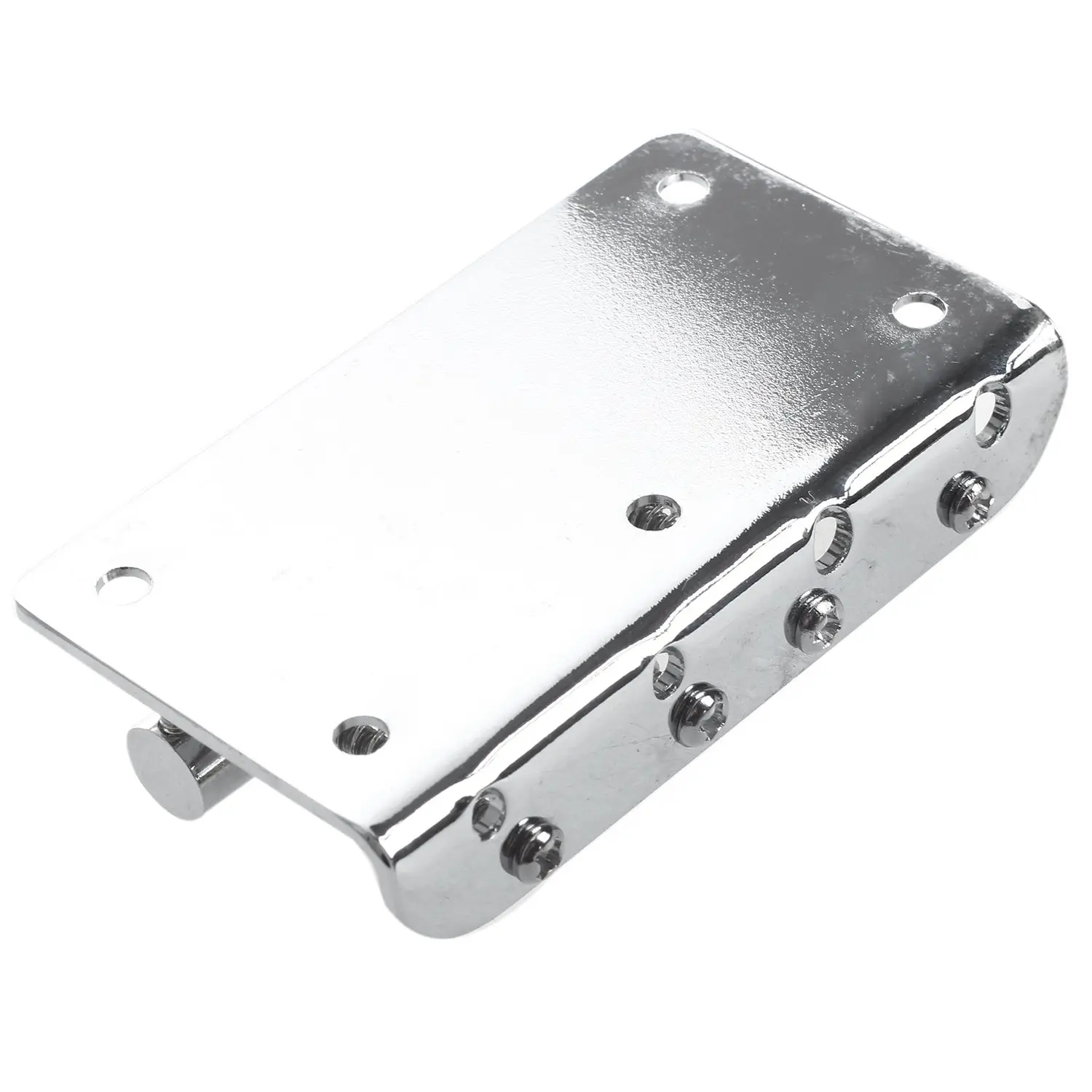 정밀 재즈 베이스 탑 로드 업그레이드, 블랙 & 실버용 2세트 4 스트링 빈티지 스타일 베이스 하드테일 브리지