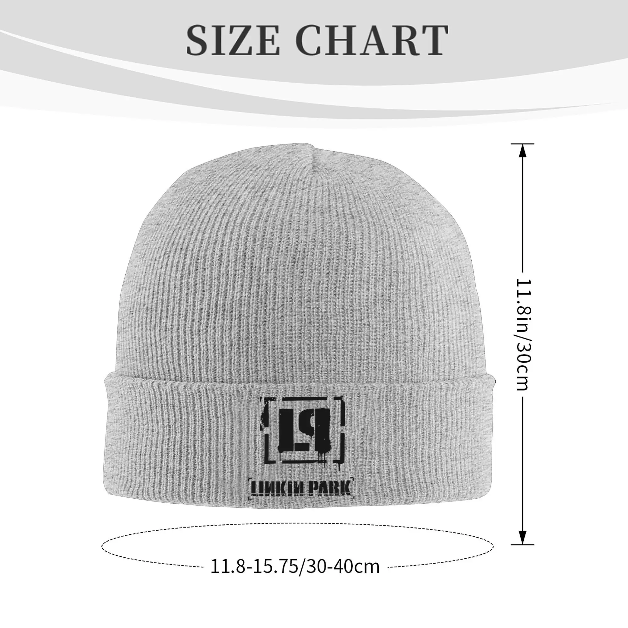 Linkinparks LP Logo Knitted Hat Beanie Autumn Winter Hat Warm Unisex  New Rock Music Caps Men Women Gifts