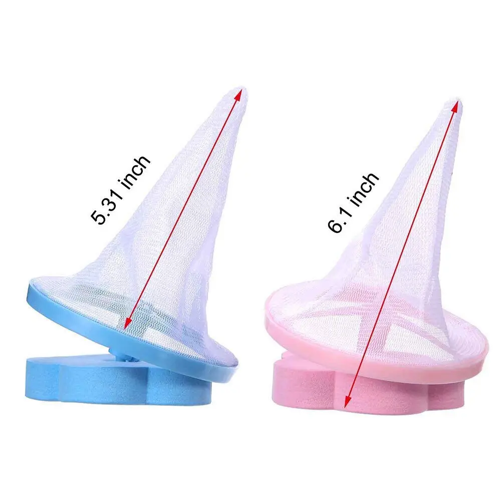 Reusable Washing Machine Floating Lint Mesh Trap Bag Hair Removal Floating Catcher Filter Net Pouch Household Washing Tool