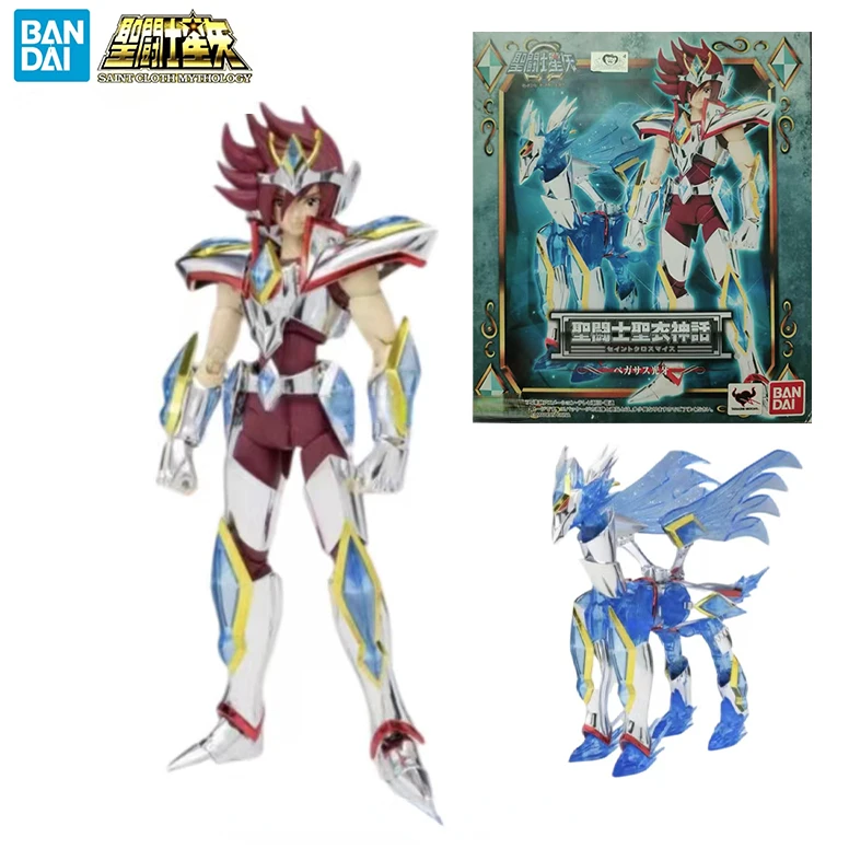 In Stock BANDAI Saint Cloth Myth Saint Seiya Omega Pegasus Konga Anime Character Model Toy Gift Collection