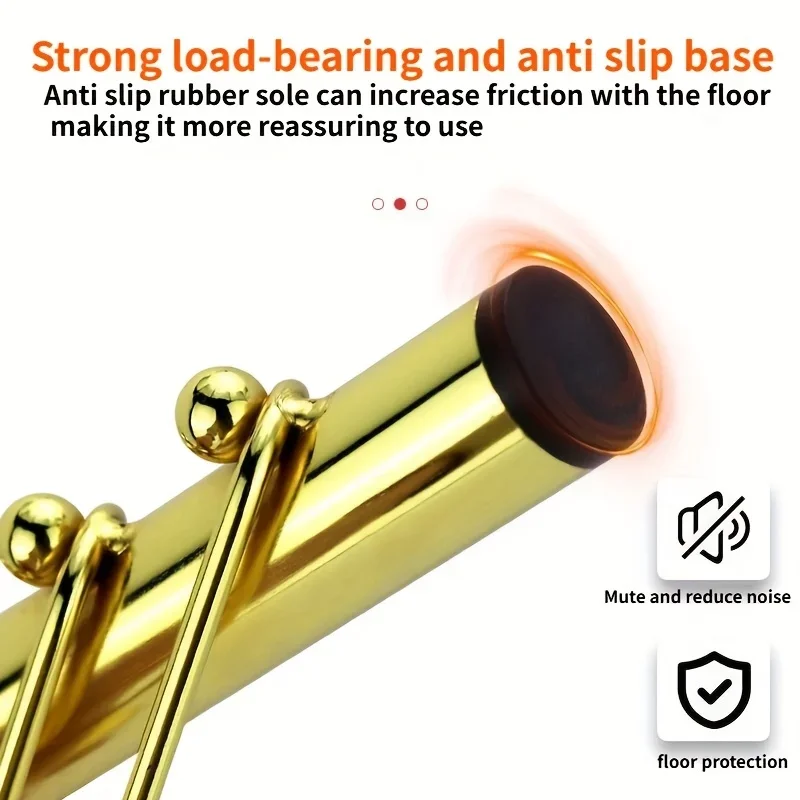 15CM 4pcs Metal Furniture Legs with Bead Details Golden Sofa Legs Replacement Support Feet for Sofas,Tables,Cabinet,Bed