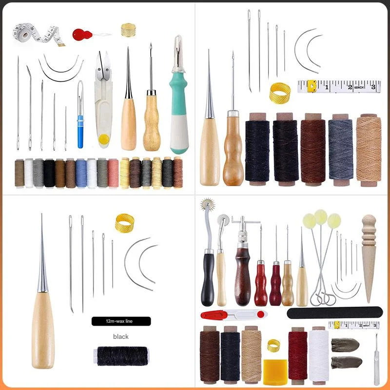 

Leather Work Tools Heavy Duty Sewing Kit Leather Craft Tools for Beginners for Shoes Sofa Tent Carpet Leather Craft DIY