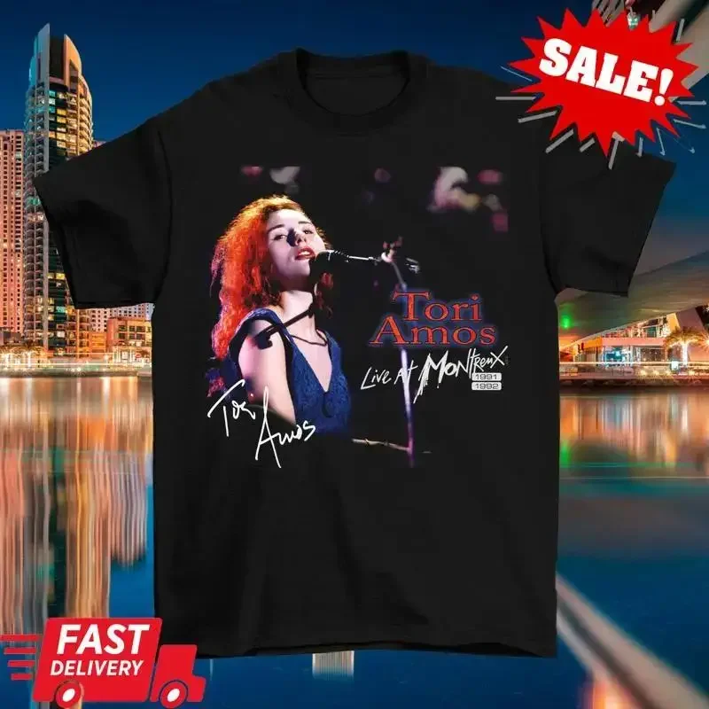 Tori Amos Live At Montreux 1991 1992 T Shirt Black S 5Xl