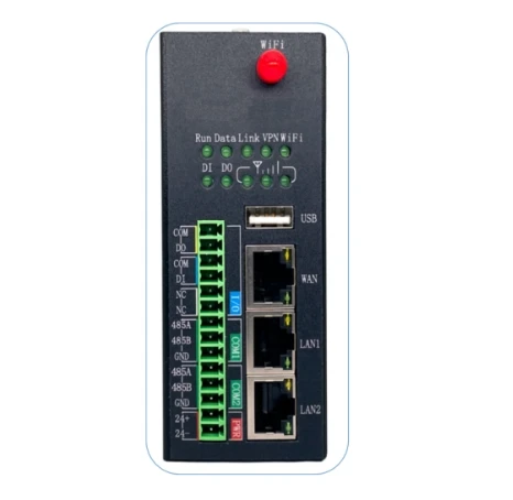 Industrial IoT Gateway - Modbus to MQTT / JSON Protocol Converter,  Data Acquisition, Cloud Connectivity Ethernet 4G WiFi