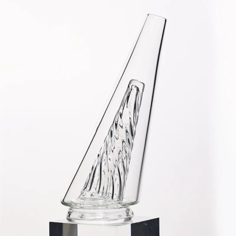 Colored Crystal Vase Home Glass Decorations Mini Glass Vase Desk Ornament For Flowers