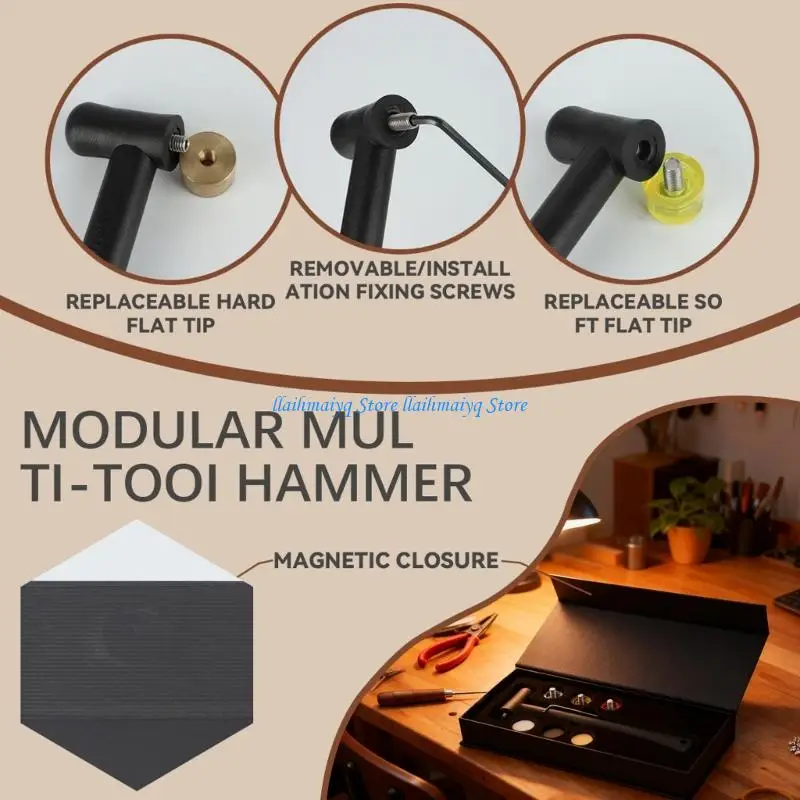 573B Jewelry Hammer Set Perfect For Detailed Metal Work
