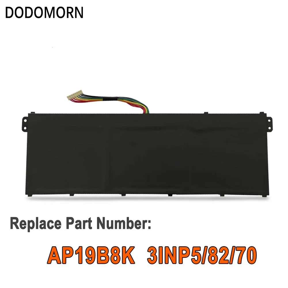 DODOMORN AP19B8K Laptop Battery For Acer Aspire 3 A315-23 A315-23G A315-58 A317-58 A317-52/aspire 5 A514-53 A515-56 43.08Wh