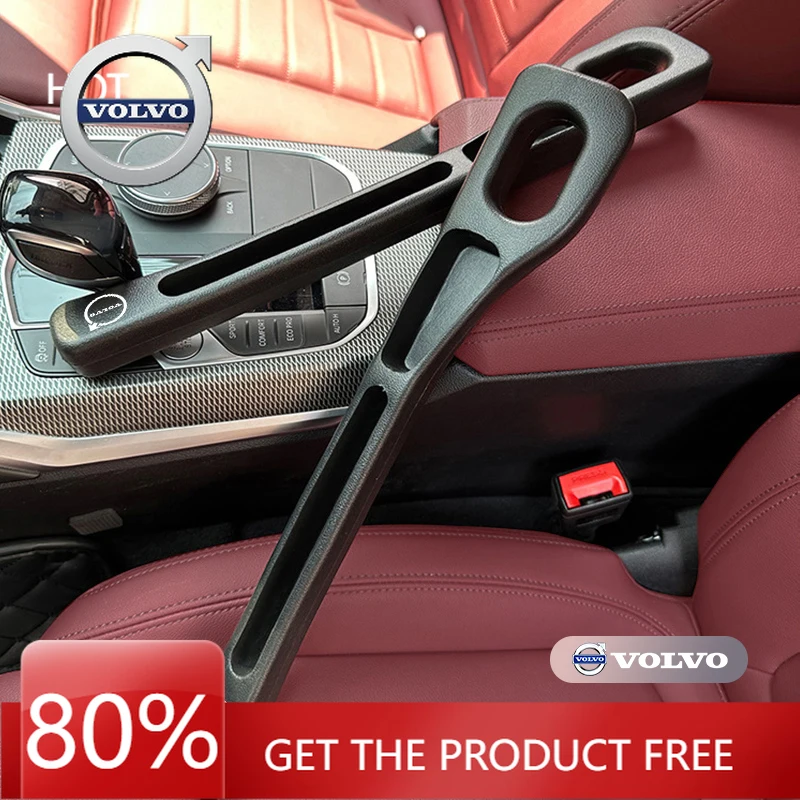 

2026 Hot For VOLVO 2Pcs Car Seat Gap Filler Side Seam Plug Strip Accessories For Volvo XC90 V90 V60 XC60 V40 EC40 EX40 S80 S60 S