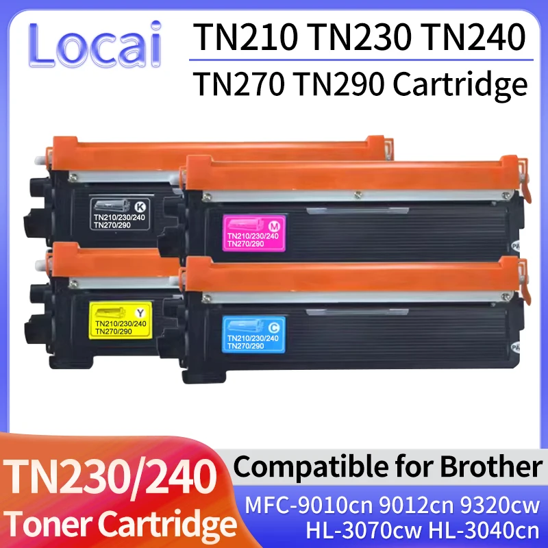 TN210 TN230 TN240 TN270 TN290 toner kartuşu Brother MFC-9010cn 9012cn 9320cw HL-3070cw HL-3040cn Yazıcı için Uyumlu