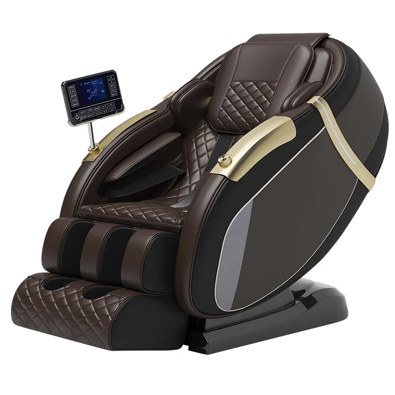 

Household 4D Manipulator Massage Chair, Fully Automatic Electric New Massager, Double SL Guide Rail Elderly Chair