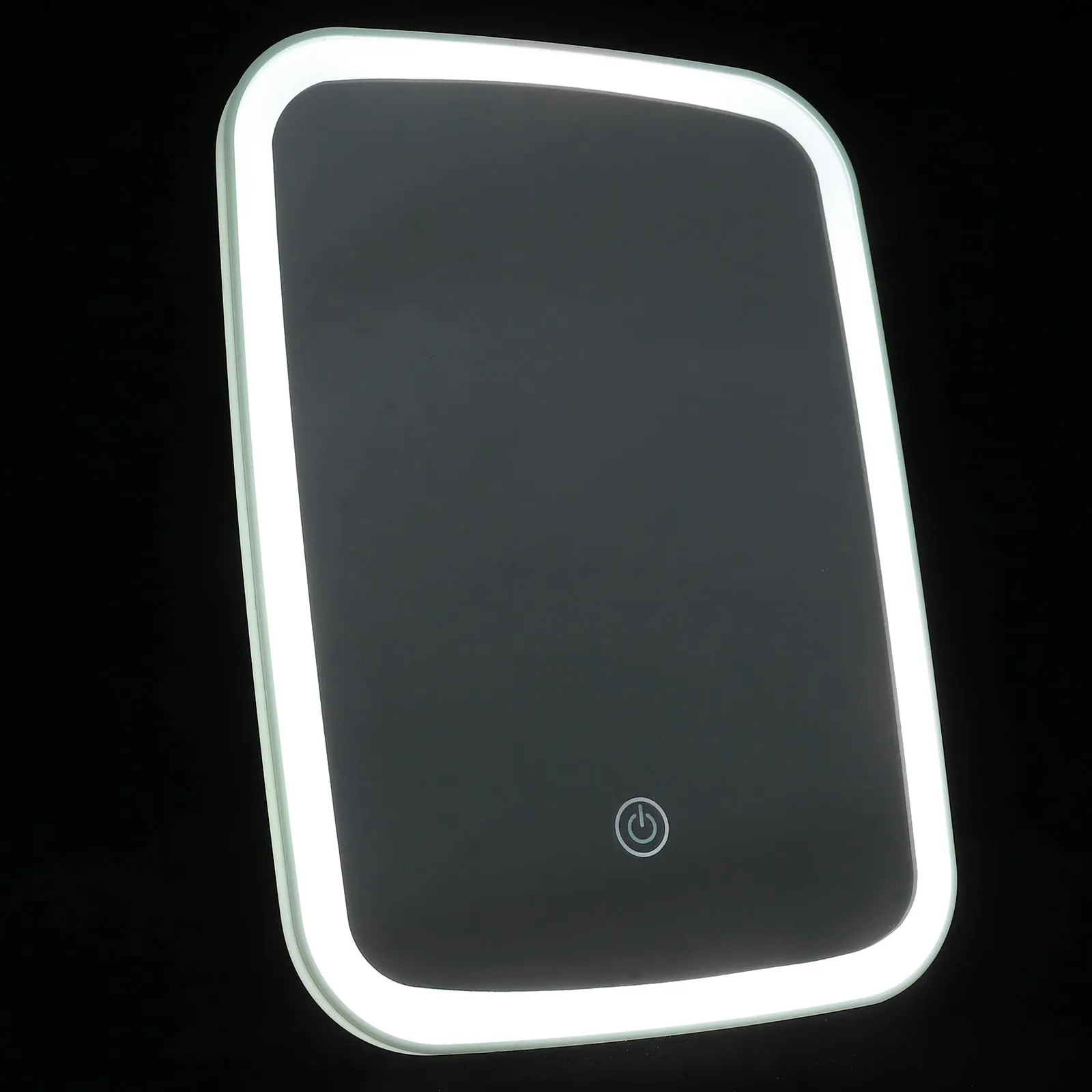 

LED Makeup Vanity Lighted Mirror Foldable Travel Vanity Lighted Desk LED White Portable Adjustable Angle Small