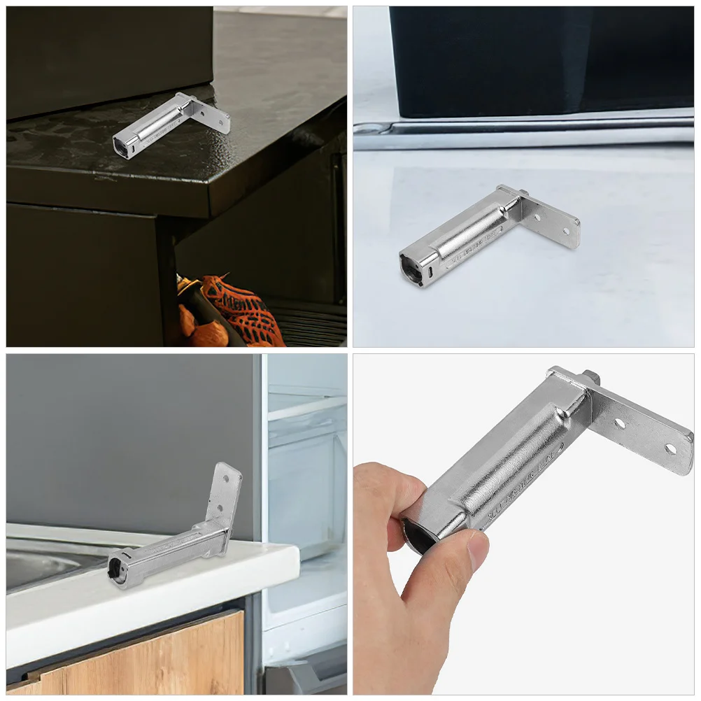 

1 set 1 Set Metal Freezer Door Hinge Replacement Adjustable Door Closer For Refrigerator Repair Fridge Hinge Fixing Kit