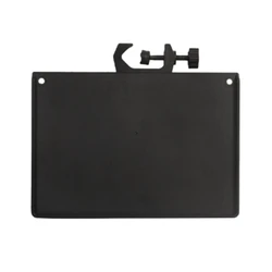 Clamp-On Rack Holder Mic Stand Microphone Stand Tray for Most Mic Stand for Stage, Live Streaming, Concert Performances