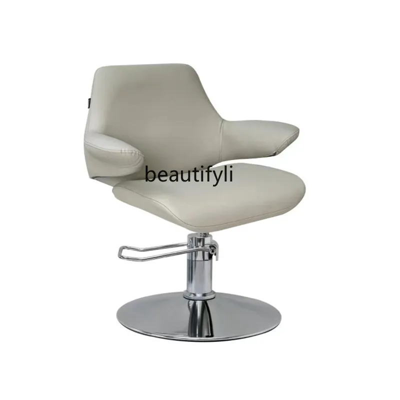 

Hairdressing Chair Hairdressing Furniture Barber Chair Fashion High-End Electric Hair Cutting Chair Hot Dyeing Chair