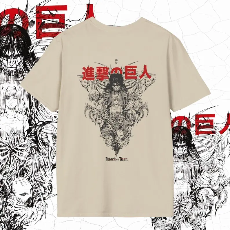 

AOT Shirt, Eren Yeager Shirt, Anime Tshirt, Attack on Titan Tshirt, AOT Merch, Eren Yeager Tshirt