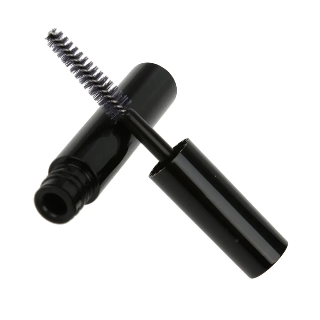 Black Empty Mascara Eyelash Growth Bottle Plastic Refillable Lip Gloss Liquid Tube for Professional Makeup Artist