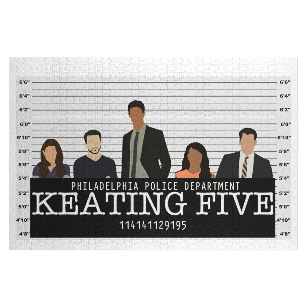 

Keating Five Mugshot головоломка с фотографией деревянные головоломки для взрослых игрушки для детей Индивидуальные игрушки для детей головоломка