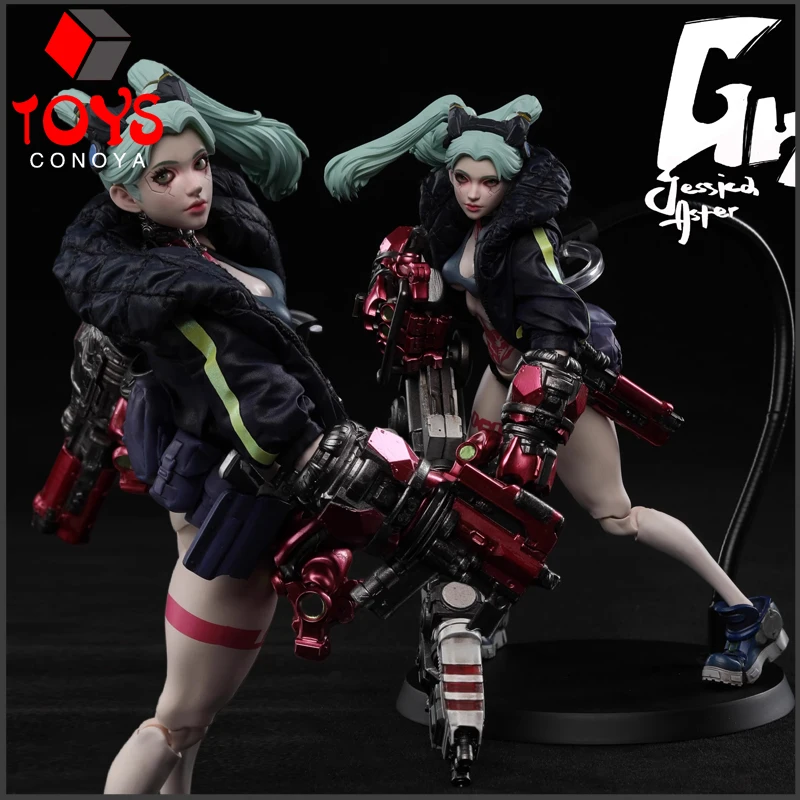 

Romankey X COWL 1/12 Scale Gun Girl Jessica Action Figure 6-inch Female Soldier Figurine Full Set Collectible Model