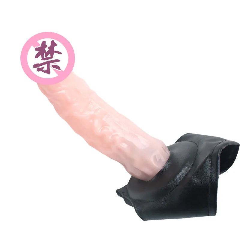 Wearable Hollow Plus Long Dildo Cover Is Suitable For Gay And Lesbian Adult Sex Flirting Toys