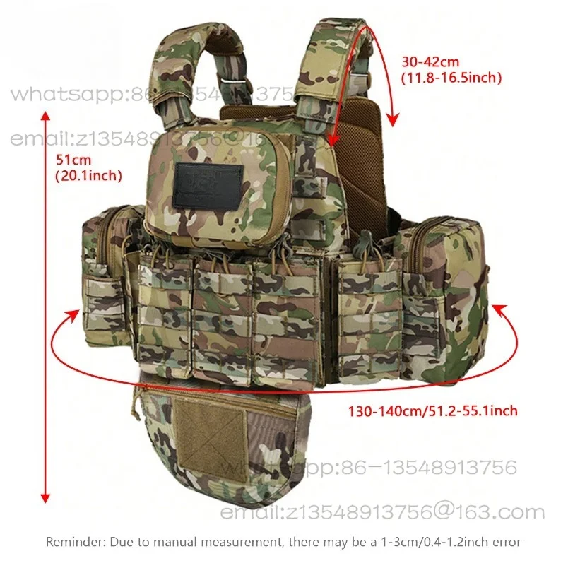 Quick-release 6094 vest, outdoor expansion multi-functional breathable vest can be equipped with accessories spot quick delivery