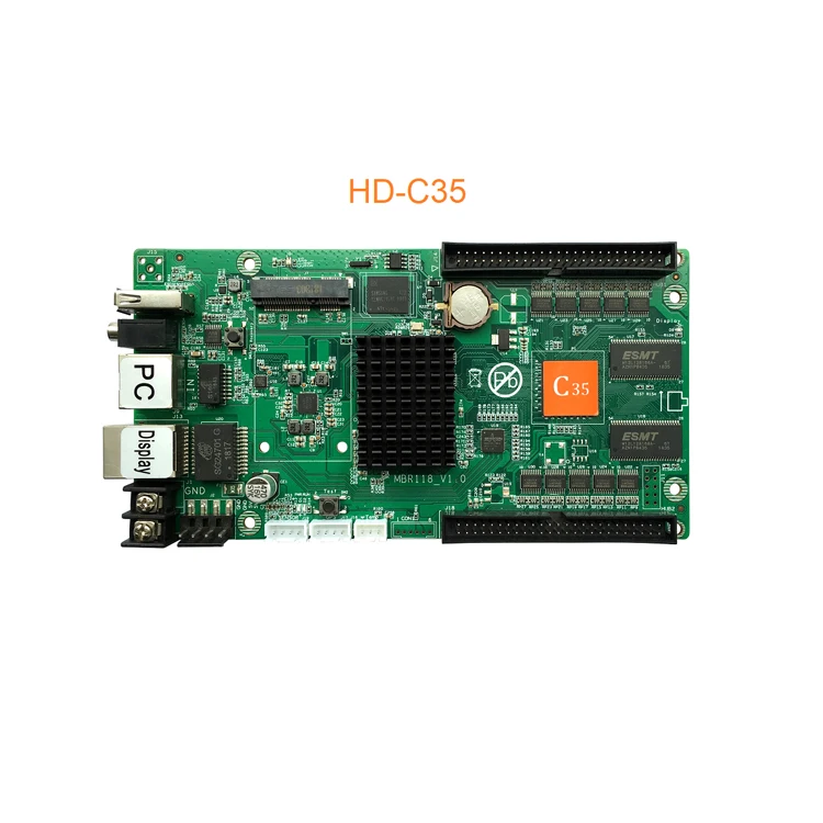 Huidu RGB Full Color Asynchronous HD-C35C Wifi Control Card Use For P2 P2.5 P3 P4 P5 P6 P8 P10 Led Module Display