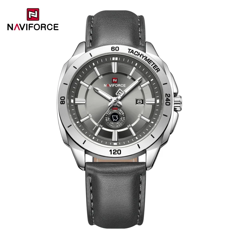 Relogo Masculino NAVIFORCE Business Watch Men Outdoor Casual 3ATM Waterproof Man Wristwatches Top Brand Luxury Boy GIft Watches