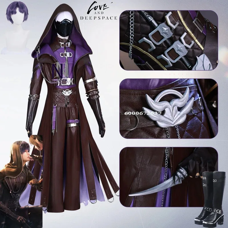 

Hot Game Love and Deepspace Rafayel Cosplay Costume Anime Role Playing Suit for Men Women Halloween Love Live Party Comic Con