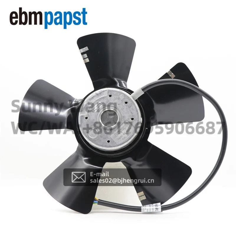 

ebmpapst A2D250-AA02-02 400V AC 0.22A 160W 1845m3/h 2950RPM Axial Flow Cooling Fan for Siemens Motor Cabinet Inverter UPS