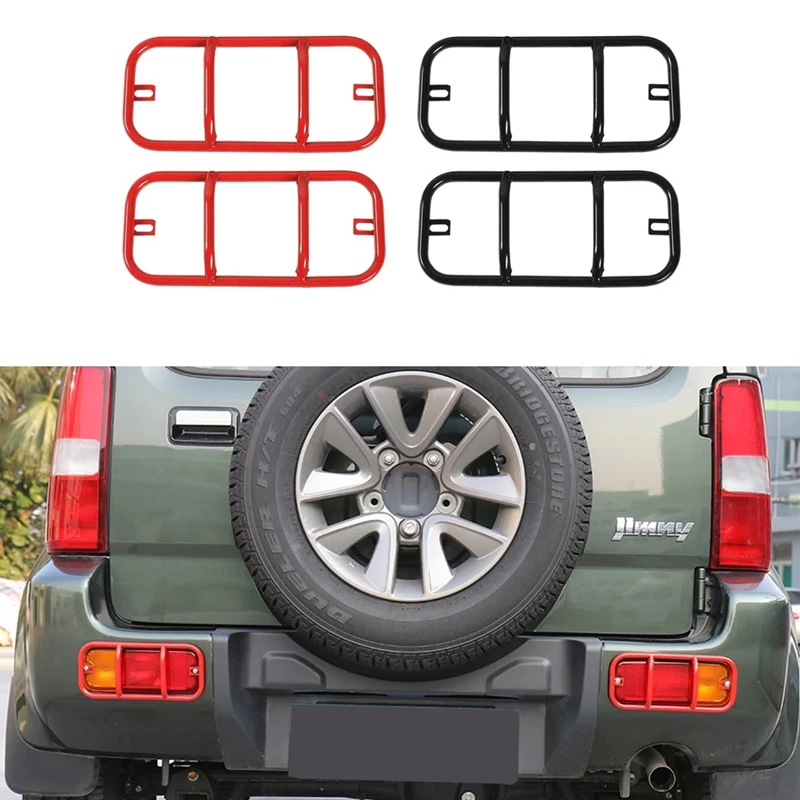 

Капоты автомобильных фар Sansour для Suzuki jimny 2007 Up, металлический задний бампер, задний противотумансветильник фонарь, Защитная крышка для Suzuki аксессуары для jimny