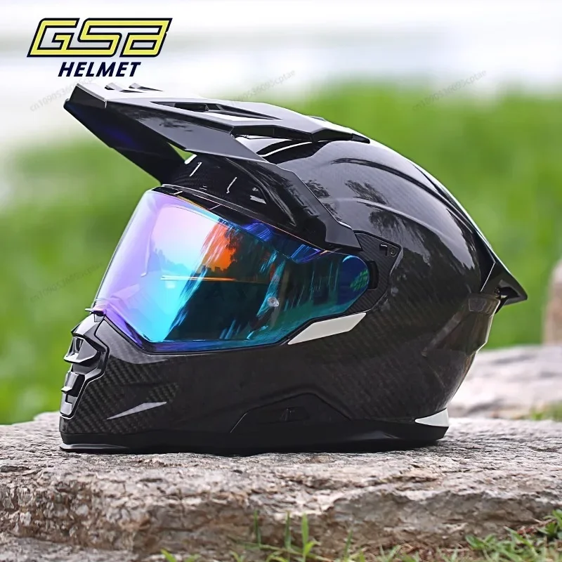

GSB ECE Approved Motocross Helmet Men Motorcycle Helmets Full Face Moto Helmet Cross Downhill Off-road Helmet Men Casco Moto